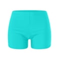 thumbnail image 5 of Duoif Swim Shorts Women Plus Size High Waist Bikini Bottoms Swim Briefs Beach Shorts Ruched Bottom High Cut Swim Bottom Full Coverage Swimsuit Bottom Sports Yoga Shorts Swimbottom Mint Green XL, 5 of 7