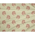 thumbnail image 4 of oneOone Polyester Lycra Fabric Floral & Flying Swan Block Printed Fabric 1 Yard 56 Inch Wide, 4 of 4