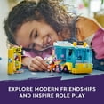 thumbnail image 7 of LEGO Friends Heartlake City Bus 41759 Creative Building Toy for Ages 7+, Includes a Buildable Bus, Mobility Scooter and 3 Mini Dolls, A Fun Birthday Gift for Kids Who Love Role Play, 7 of 7