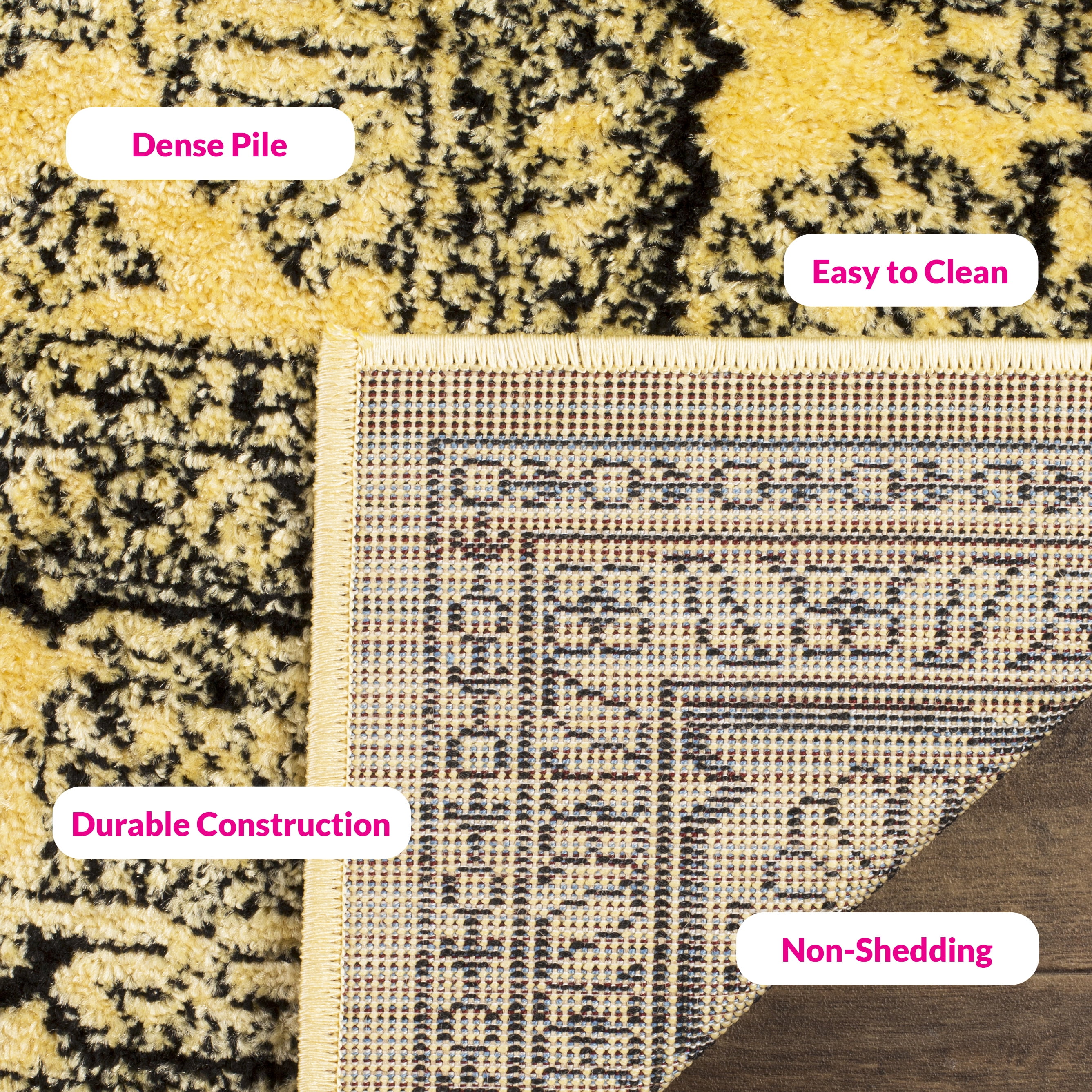 Safavieh Adirondack Xavier Oriental Runner Rug, Gold/Black, 2'6" x 16'