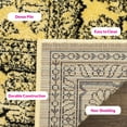 thumbnail image 6 of Safavieh Adirondack Xavier Oriental Runner Rug, Gold/Black, 2'6" x 14', 6 of 10