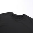 thumbnail image 5 of BADHUB Men's Big and Tall Sweatshirts Casual Long Sleeve Crewneck Activewear Basic Pullover Black 3XL, 5 of 7