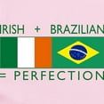 thumbnail image 2 of CafePress - Irish Brazilian Flag Infant Bodysuit - Baby Light Bodysuit, Size Newborn - 24 Months, 2 of 4