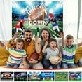 thumbnail image 6 of Football Birthday Party Decorations Super Football Bowl Game Backdrop Banner Football Background Backdrop Football Theme Birthday Party Supplies Touchdown Banner Football Birthday Party Decor, 6 of 6