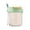 🥝 Green_Hot#170, variant on Glass Breakfast Cup With Phone Holder Spoon Lid - Oatmeal Yogurt Milkshake Tumbler, Food-Grade Glass, Wide Mouth, Leak-Resistant Portable Design