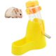 thumbnail image 1 of Botella de agua colgante para hámster 3 en 1, dispensador automático para mascotas con base para hámster enano, ratón, rata, erizo (80 ml, rosa) MFZFUKR WMZL-581-3, 1 of 7