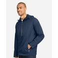thumbnail image 2 of North End NE810 Men's Aura Lightweight Packable Anorak-Classic Navy/ Carbon-4XL, 2 of 6