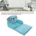 thumbnail image 4 of Blue Puppy Sofa Cute Cartoon Folding Small Sofa Bed Dual Use ChildSturdy Wide Armrests, 4 of 8