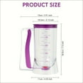 thumbnail image 4 of Batter Dispenser Handheld with Measuring Cup, Easy-Squeeze Bottle for Muffins, Cupcakes, Pancakes & Waffles Baking, 4 of 7