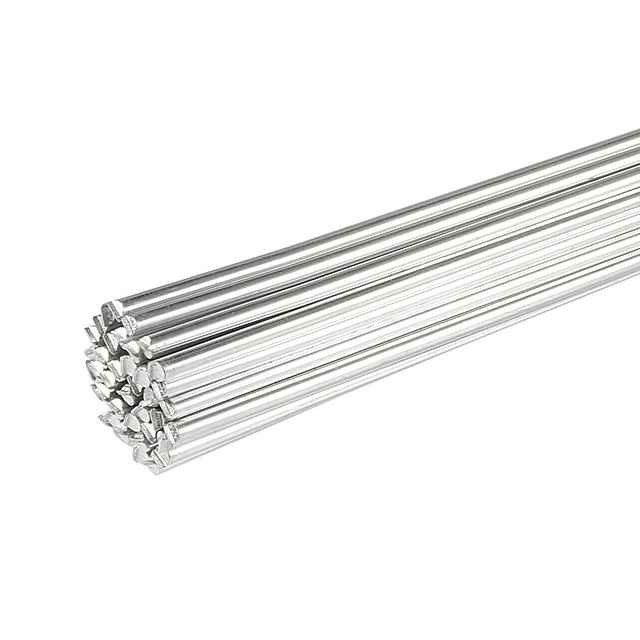 Unique Bargains Aluminum Welding Rods Aluminum Silicon Brazing Wire Multipurpose Repair Tool 1/8' x 19.69' 50Pack