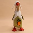 thumbnail image 4 of This Is A Mini Desktop Goose Wearing An Adorable Hoodie. Mini Desktop Goose Easter Bunny ., 4 of 6