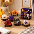 thumbnail image 6 of Halloween Dumpling Squishy Slow Rising Squeeze Balls Bun Soft Squeeze Mystery Sensory Fidget Toy for Stress Relief Festive Desktop Decor Novelty Party Favor, 3 Inch, 6 of 8