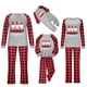 thumbnail image 1 of Pijamas Navideños Para La Familia Conjuntos A Juego Trajes Trajes Patchwork Plaid Impreso Homewear Cuello Redondo Manga Larga Conjuntos de Papá de Dos Piezas Odeerbi ODB189425, 1 of 6