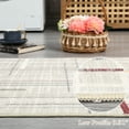 thumbnail image 7 of FairOnly Beige 8'x10'Geometric Area Rug - Machine Washable Low Pile Non-Slip Rug for Modern Living Room Bedroom Kitchen Decor, 7 of 7