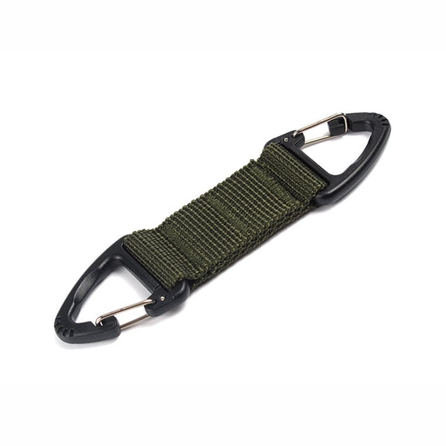 Multipurpose Triangle-Ring Locking Hanging Hook Link Snap Keychain