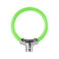 thumbnail image 1 of Green Green Alloy Combination Steel Cable Bicycle Lock With Spare Keys 5.5 Inch Thickened Waterproof Antitheft For Outdoor Use, 1 of 7
