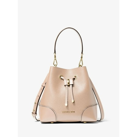 Michael Kors Mercer Gallery Ladies Small Soft Pink Canvas Bucket Bag 30F9GZ5L1L187
