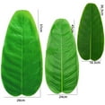 thumbnail image 6 of harmtty 1 Sheet Artificial Leaf Fresh-keeping DIY Weather-resistant Decorative Beautiful Faux Banana Leaf Household Supplies ,L, 6 of 8