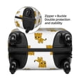 thumbnail image 2 of Gukieu Leopard Print Print Suitcase Protective Cover, Elastic Zipper Buckle Suitcase Protective Cover, Suitable for Travel, Business Trip-X-Large, 2 of 7