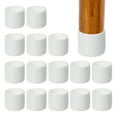thumbnail image 1 of Tapas de patas de silla de goma Uxcell 1" protectores de patas de muebles antideslizantes 16 piezas, 1 of 7