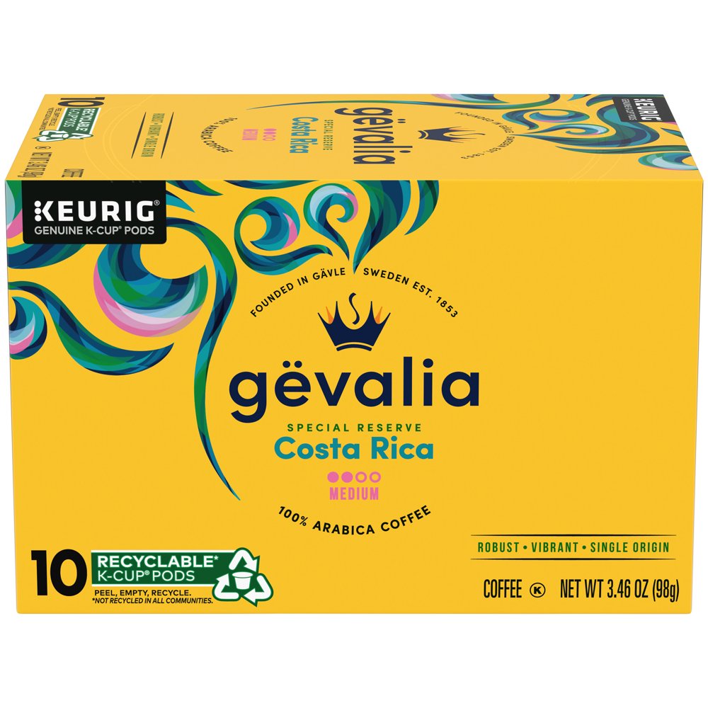 Gevalia Special Reserve Costa Rica Single Origin MediumDark Roast K