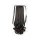 thumbnail image 1 of Minnieouse Peluca de cola de caballo, pelucas realistas de fibra de alta temperatura, peluquín rizado Artificial, resistente al calor, Invisible, sin Cuidado del cabello Marrón Negro 48 cm largo Minnieouse CE014651-04, 1 of 6