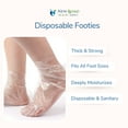 thumbnail image 2 of New Road Health Supply Disposable Footies for Paraffin Bath Wax Treatments 100 Ct, 2 Pack, 2 of 7