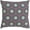 Green, Peach, Red / Bangall, variant on Boutique Rugs Henfield Throw Pillow