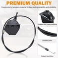 thumbnail image 3 of 1 Piece 946 05098C Throttle Choke Control Cable Replacement Compatible With Cub Cadet Craftsman MTD Lawn Tractor, 3 of 8