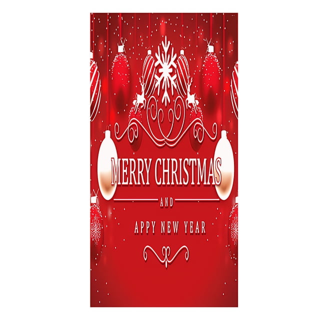 Bewildely Reno de fiesta para colgar en la puerta de Navidad, elástico, caprichoso, decoraciones para fiestas navideñas, suministros para Kits de decoración para fiestas SDMT035 200*90cm