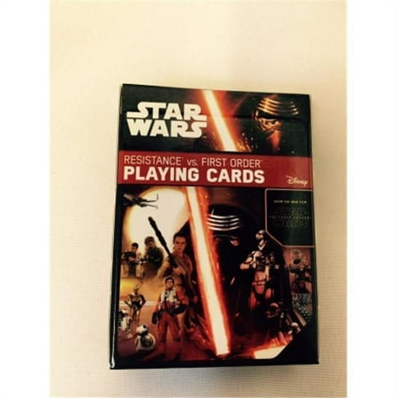 Cartamundi 1831 Star Wars The Force Awakens Playing Cards, 3.5 In.