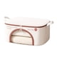 thumbnail image 2 of Bolsa de almacenamiento de gran capacidad de tela no tejida organizadora | Cierre de doble cremallera | Asa reforzada de algodón y lino | Almacenamiento de edredones y ropa para dormitorio, 2 of 2