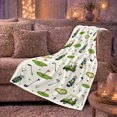 thumbnail image 6 of Artistic Pattern, Playful Golf Art Scene, Warm Flannel Blanket for Clubhouse and Game Room with Detailed Artwork, Golf Lovers Father's Day Gift, Artistic Home Decor, 6 of 9