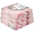 thumbnail image 4 of SKYSONIC Cat Kitchen Dish Towel Set of 4, Soft Drying Cloth Tea Bar Towels, 28 x 18 Inch, 4 of 7