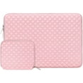 thumbnail image 1 of MOSISO Schutzhülle Kompatibel mit 15 Zoll MacBook Pro Touch Bar A1990 A1707 2019 2018 2017 2016, 14 Zoll ThinkPad Chromebook, Diamant-Muster Neopren Laptoptasche mit Klein Fall, Schwarz Adepaton LKX-0570-3, 1 of 5