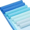 thumbnail image 1 of 8 Rolls 65.6ft Fall Crepe Paper Streamers 50 x 250cm 4 Colors Party Streamers Fall Theme Crepe Paper Roll Decorative Craft Streamer for DIY Gift Wrapping Paper Crafts Decor (Blue), 1 of 6