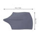 thumbnail image 2 of Tabla Moldeador Lipo Lumbar Postquirurgica Colombiana  gris Grande, 2 of 5