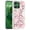 Pink, variant on XPM for Motorola Moto G Power 5G 2025 Phone Case, Fashion Rose Flower Floral Bling Crystal 3D Full Diamonds Pearl Sparkle Rhinestone Glitter Hybrid Cover for Moto G Power 5G (2025) (Clear)