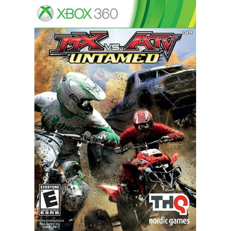 THQ MX vs ATV Untamed, Nordic Games, XBOX 360, (Best Co Op Games For Xbox 360 Offline)