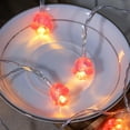 thumbnail image 6 of LINLIN Cat String Lights for Room Decor, Cute Cat Claw Animal Paw Fairy Lights Battery Operated with Remote Control Decorative for Home Party, Bedroom, Christmas, Birthday, 6 of 8