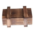 thumbnail image 1 of CNKOO 1PC Magic Compartment Wooden Puzzle Box With Secret Drawer Brain Teaser Kids Gift, 1 of 5