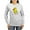 Ash Gray, variant on CafePress - Duck (Strait Forward) 6 Long Sleeve T Shirt - Women's Long Sleeve Graphic Casual T-Shirt