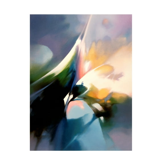 Canvas Wall Art - Thomas Leung 'Effervescence' Wall Art for Living Room, Bedroom, or Office Décor by Trademark Fine Art - 14 x 19 Inches