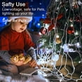 thumbnail image 3 of JMEXSUSS 300 LED Christmas Lights Clear Wire, 8 Modes White Christmas String Lights for Tree, Christmas Tree Lights Indoor Outdoor Plug in for Party Wedding Christmas Decorations, 3 of 7