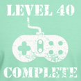thumbnail image 3 of CafePress - Level 40 Complete 40Th Birthday T Shirt - Men's Classic Graphic Cotton T-Shirt, 3 of 4