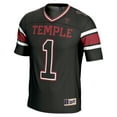 thumbnail image 2 of Youth GameDay Greats #1 Black Temple Owls Endzone Football Jersey, 2 of 4