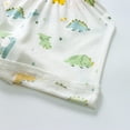 thumbnail image 4 of TAIAOJING Toddler Boys Girls Short Sleeve Clothing Kids Cartoon Strawberry Dinosaur Prints Tops Shorts Outfits For 2-3 Years, 4 of 6