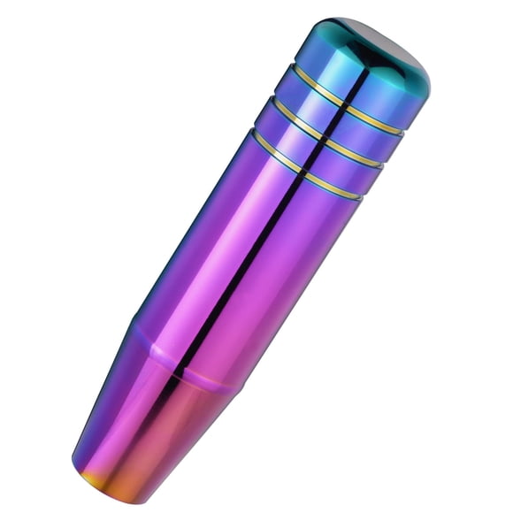 Abfer Pomo De Palanca De Cambios Pesado De 5.0 In, Aleación De Aluminio, Palanca De Cambios De Coche, Palanca De Cambios De Metal, Se Adapta A La Mayoría De Vehículos Manuales Automáticos (Multicolor)