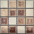 thumbnail image 1 of Unique Bargains 30Pcs 3D Mosaic Tile Stickers, 10 x 10cm Square Wallpaper Self-Adhesive PVC Waterproof for Kitchen (Style 15), 1 of 6