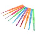 thumbnail image 1 of Crochet Supplies,10pcs Crochet Hooks Comfortable Crochet Hook Kit Crochet Needle Time-Tested Durability, 1 of 9